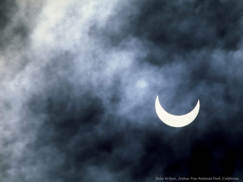 Solar Eclipse — White