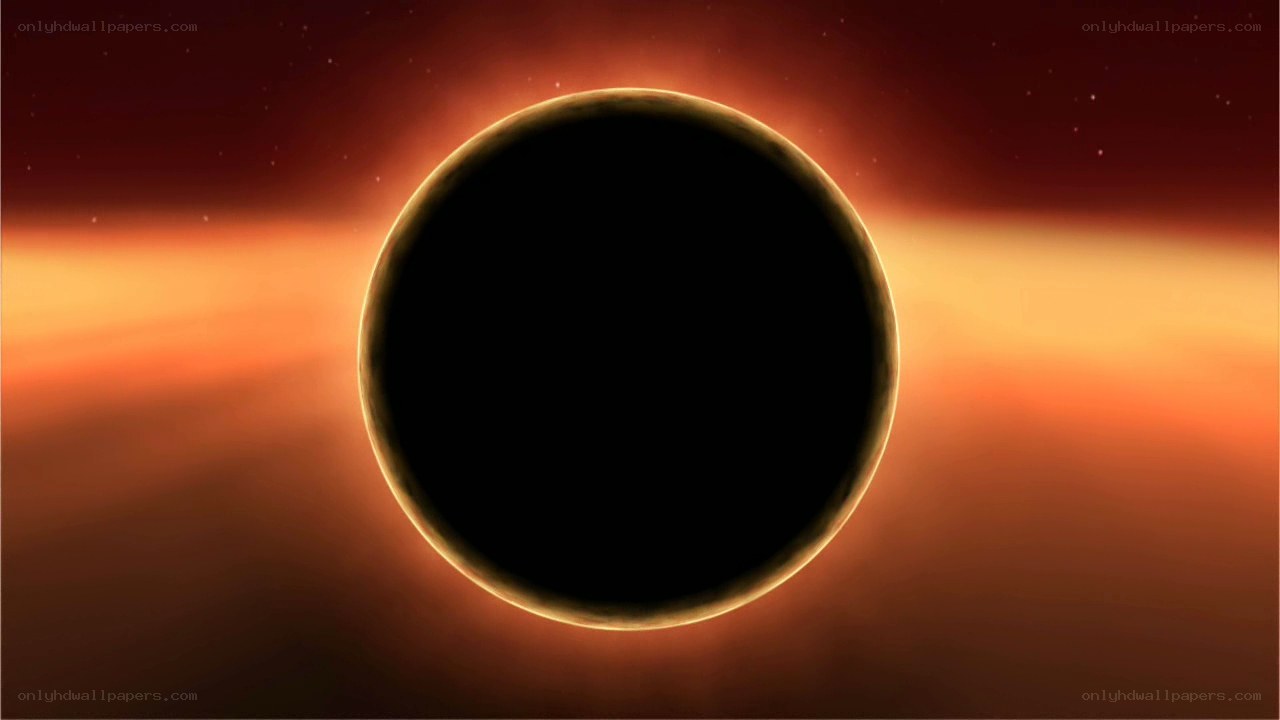 solar eclipse with corona