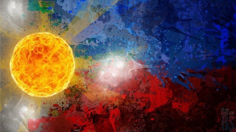 solar explosion artwork