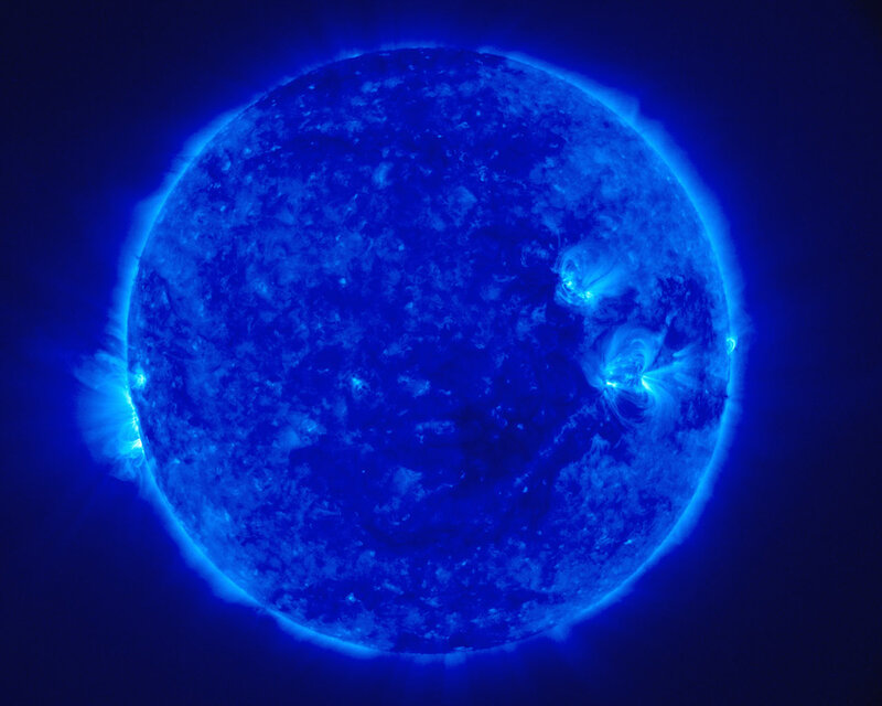 Solar flare activity