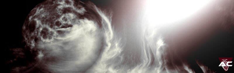 Solar Flare on Sun — White