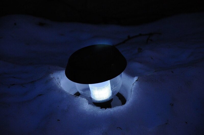 Solar Light in Snow