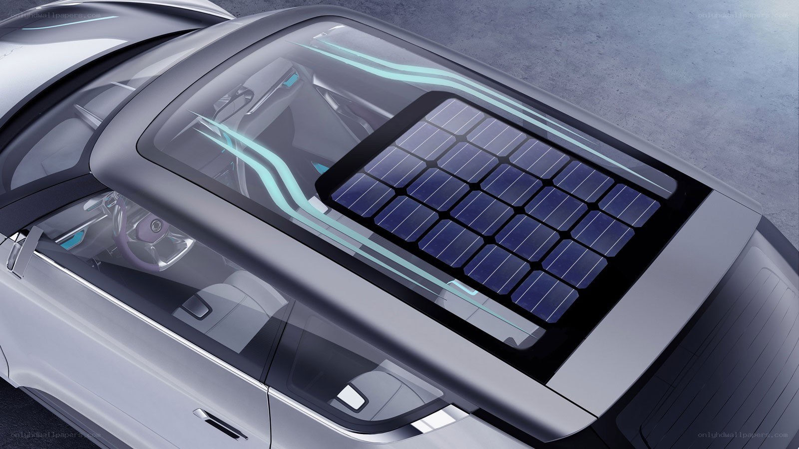 solar panel car roof