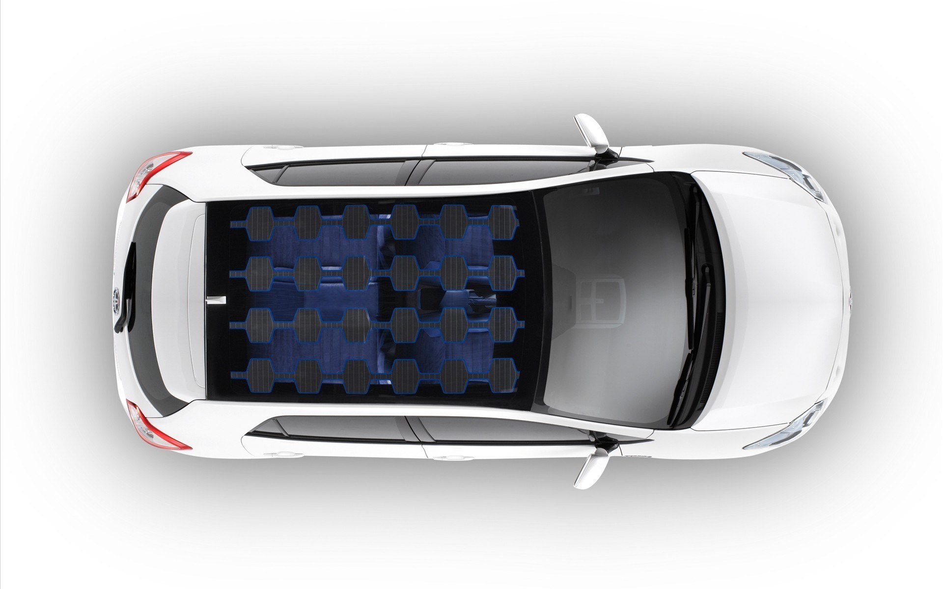 solar panel car roof