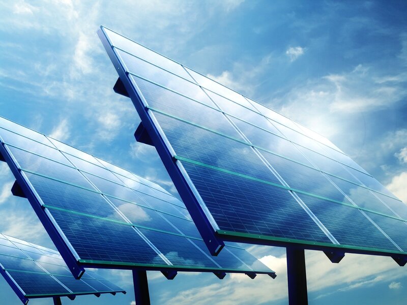Solar Panels Array