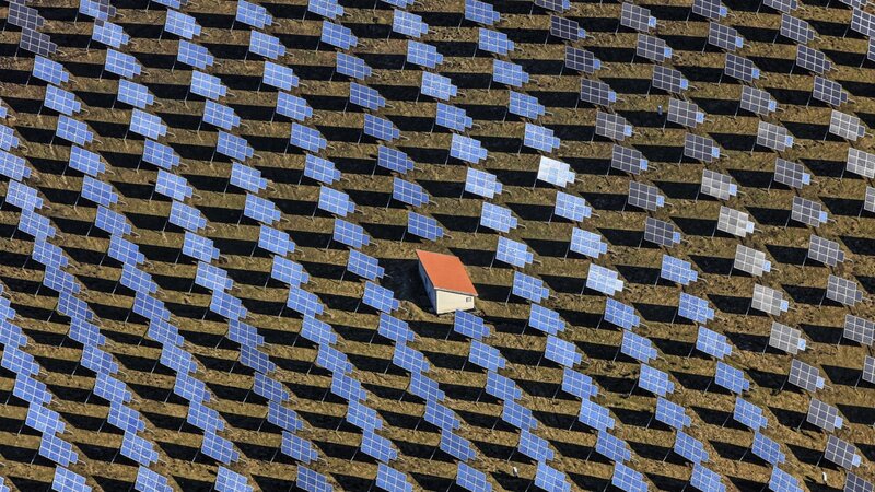 Solar Panels Field