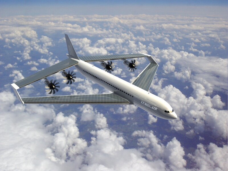 Solar-powered passenger aircraft