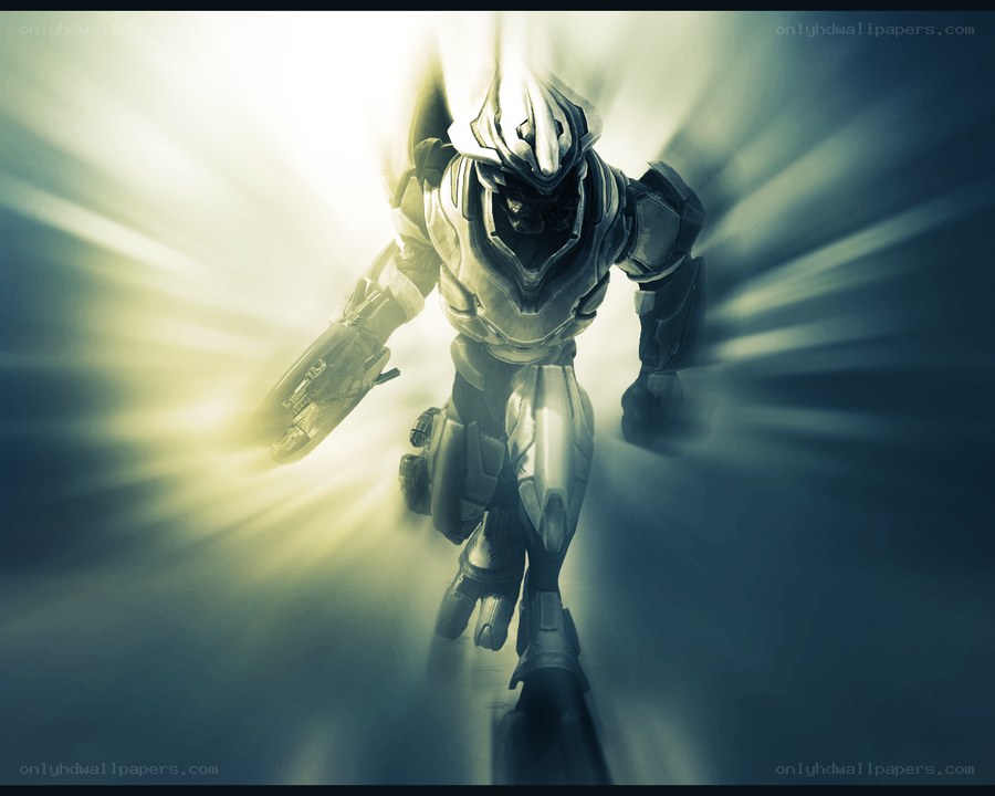 solar-powered warrior in armor