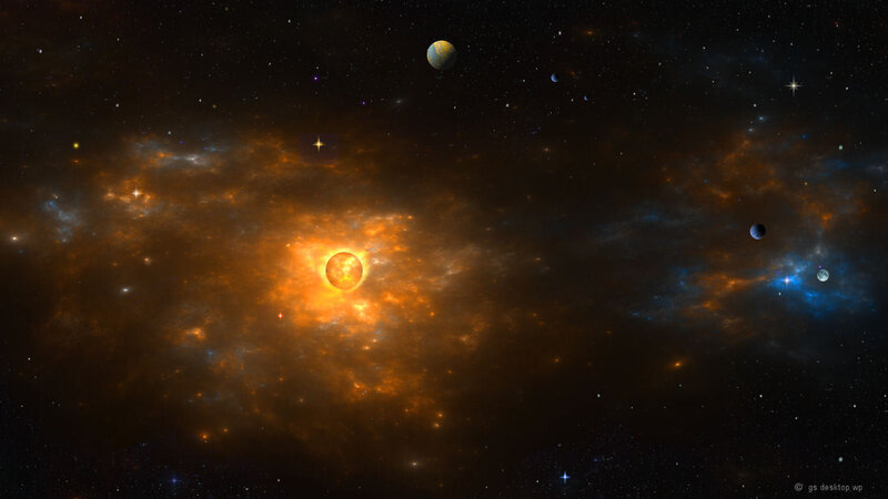 Solar System in Nebula