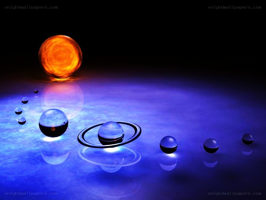 Solar system model