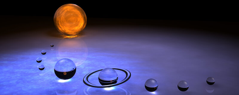 solar system model