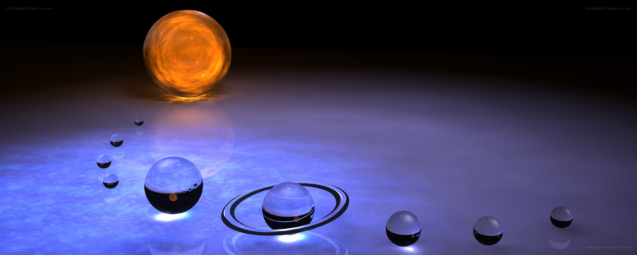 solar system model