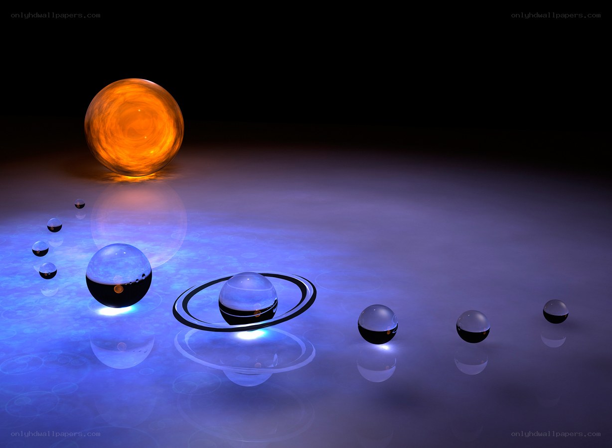 Solar system model