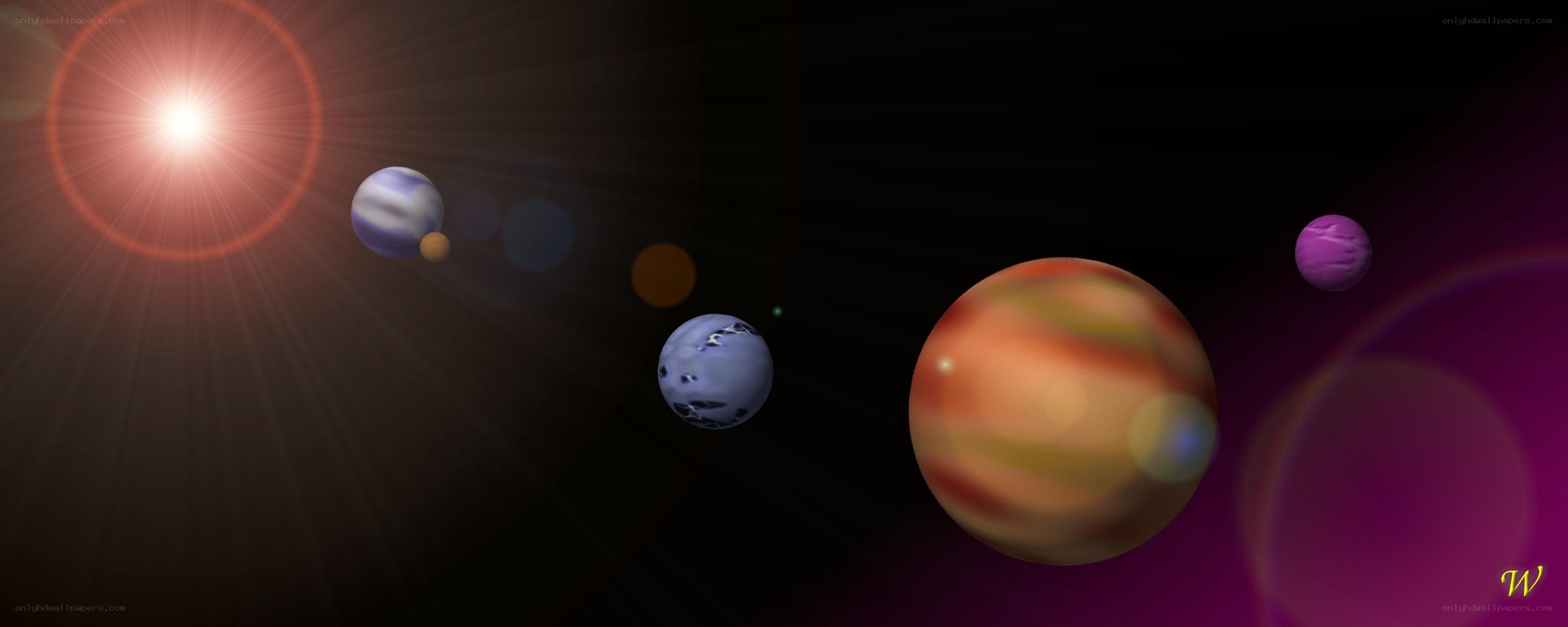 Solar system planets