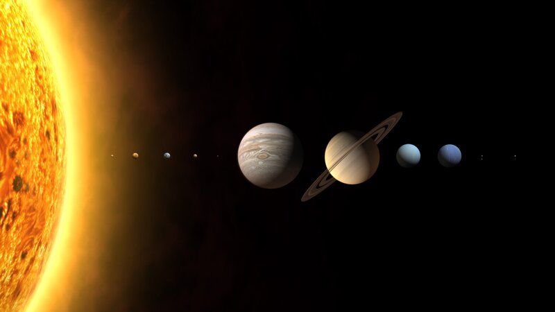 Solar system planets