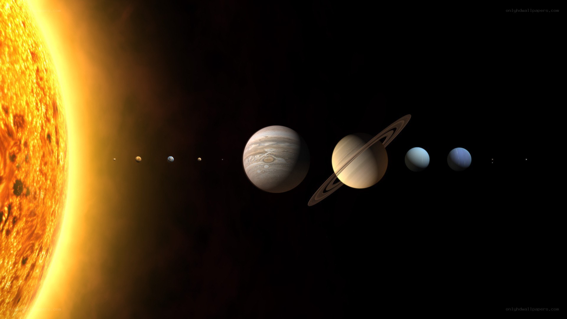 Solar system planets