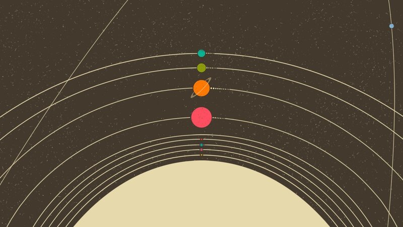 Solar System Planets — Brown