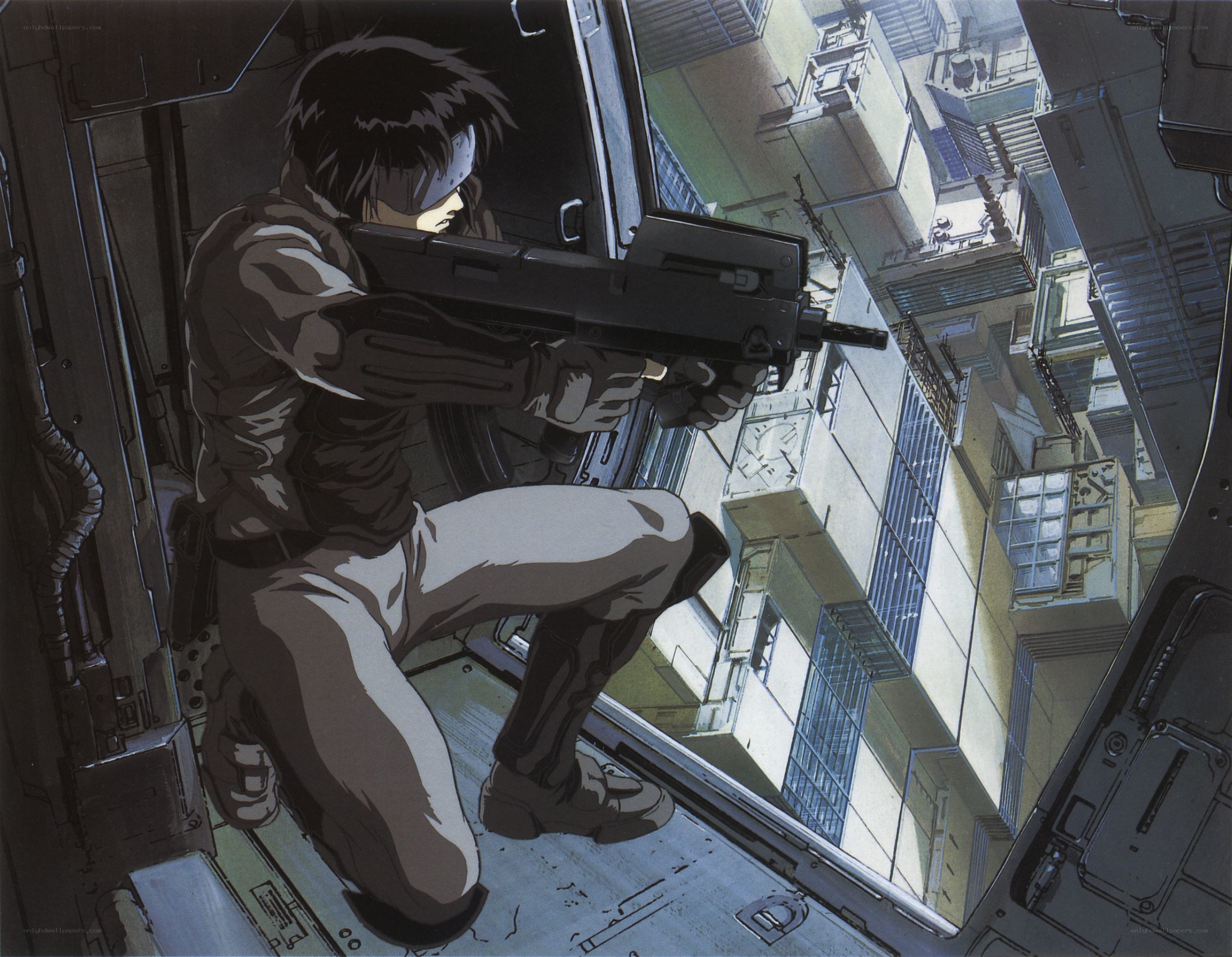 soldier aiming from vehicle