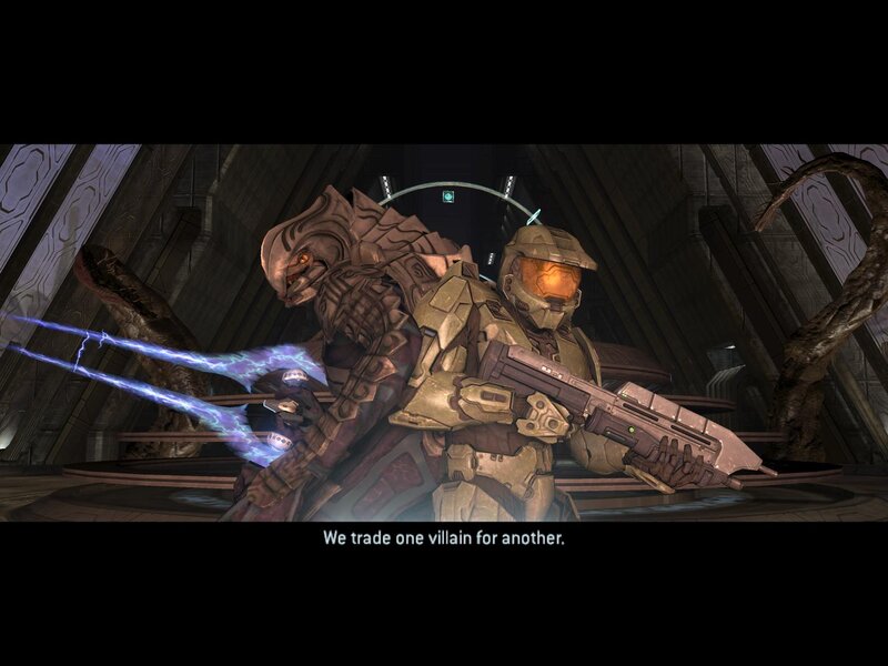 Soldier and Alien Combat — Brown