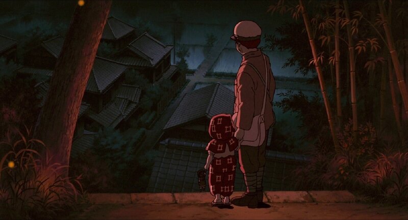 Soldier and Child at Night