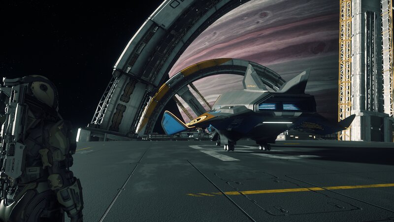 Soldier and Spaceship