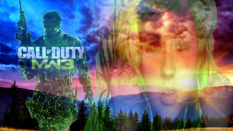Soldier and Woman Overlay