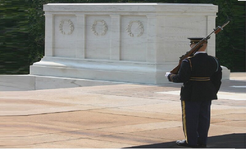 Soldier at Tomb