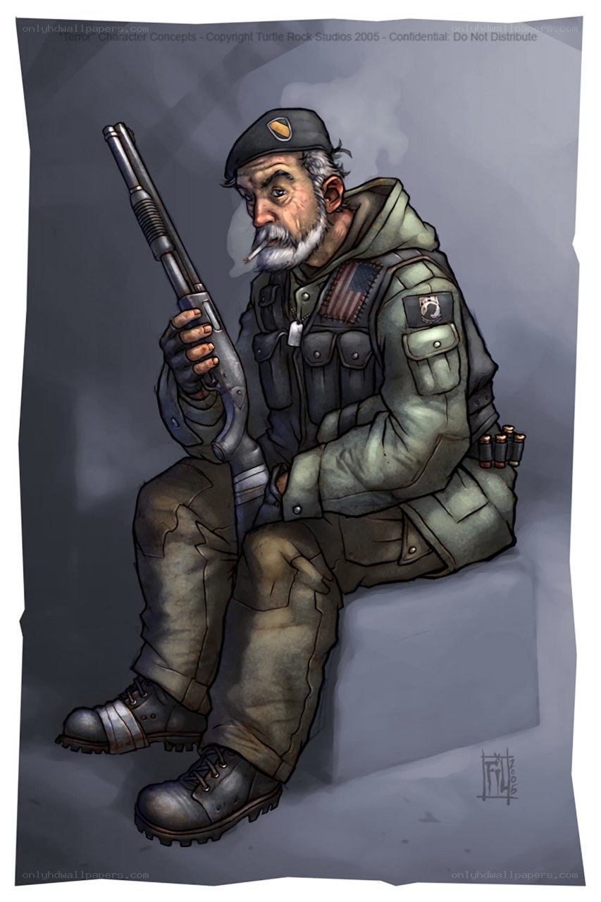 soldier character concept art