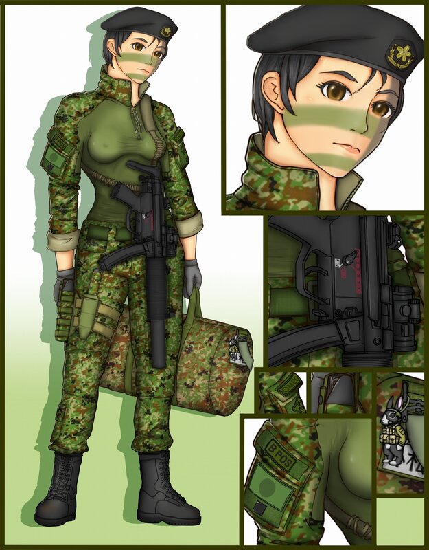 soldier character design
