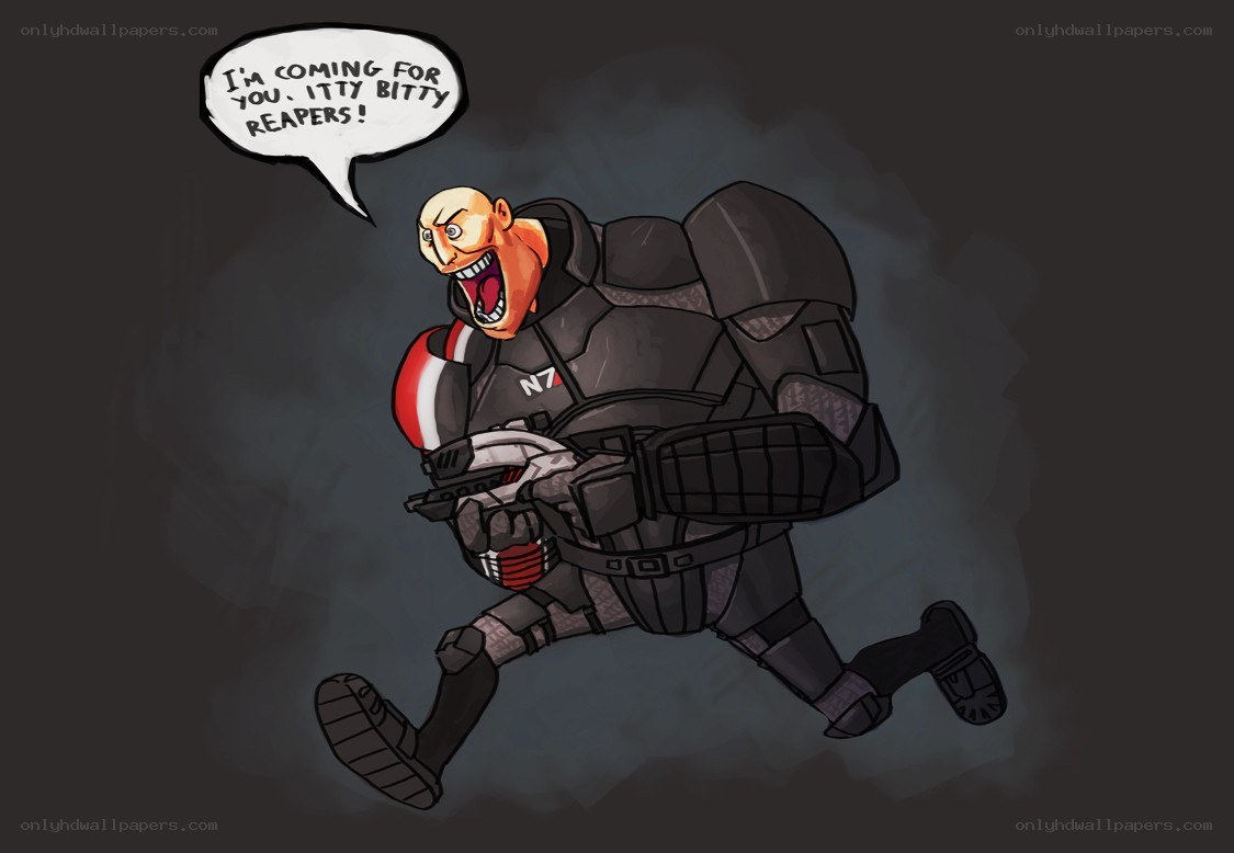 Soldier charging with weapon