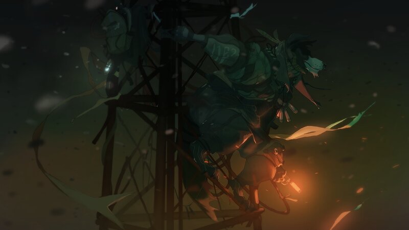 Soldier Climbing Tower
