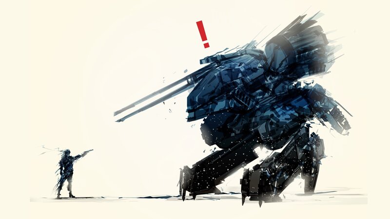 Soldier Facing Mech — Black