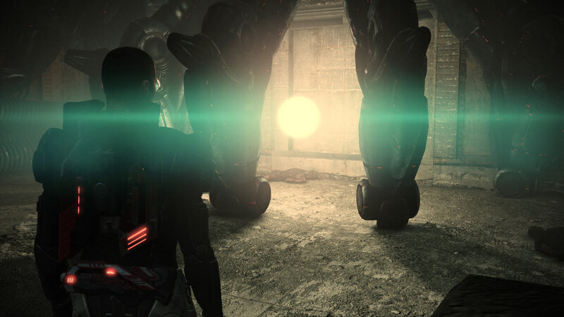 Soldier Facing Robots