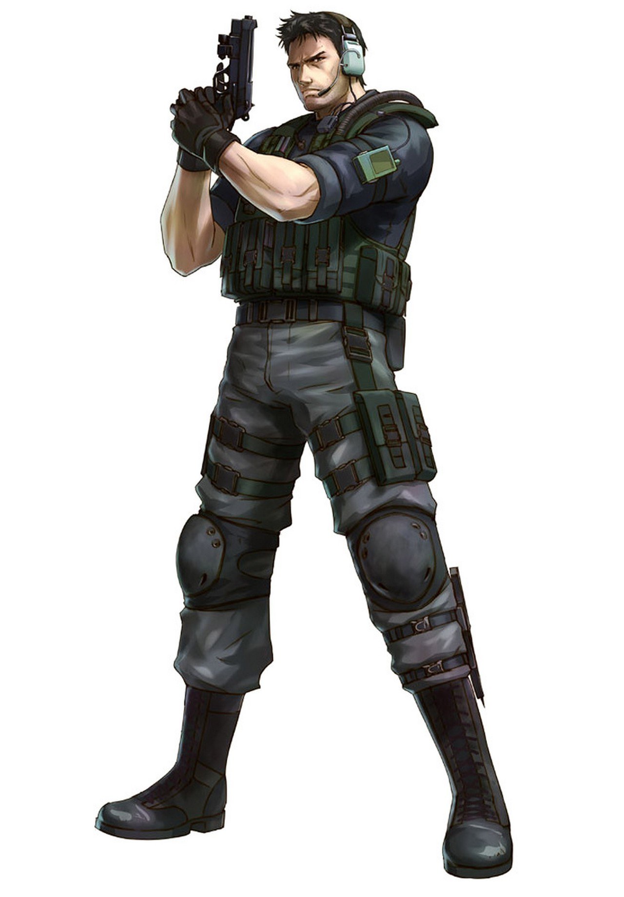 soldier holding a gun