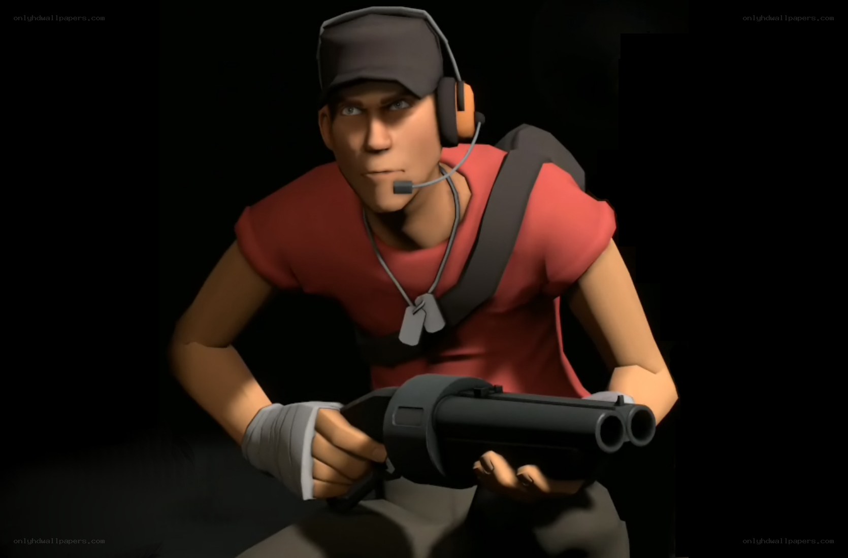 soldier holding a weapon