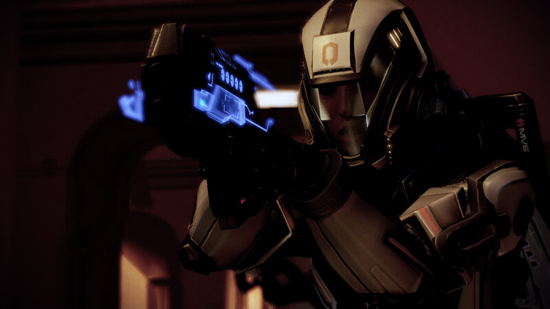 soldier holding futuristic weapon