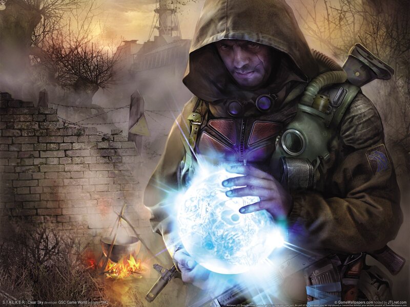 Soldier Holding Glowing Orb — Brown, Dramatic, Sunset, Digital Art