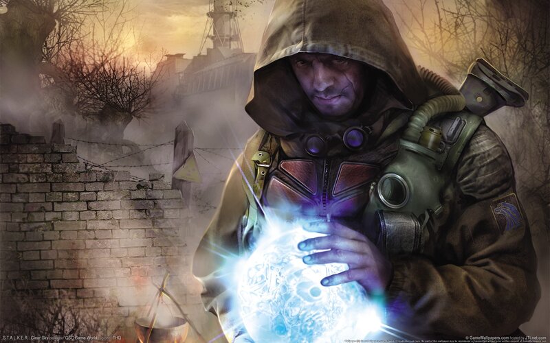 Soldier Holding Glowing Orb — Brown