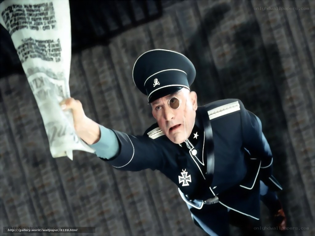 soldier holding newspaper
