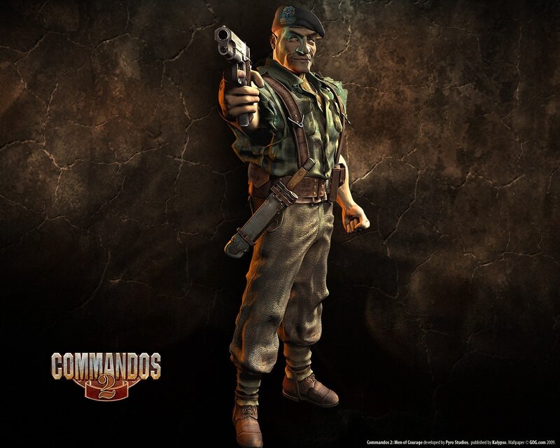 Soldier Holding Pistol — Brown, Dramatic, 3d Render, Beret