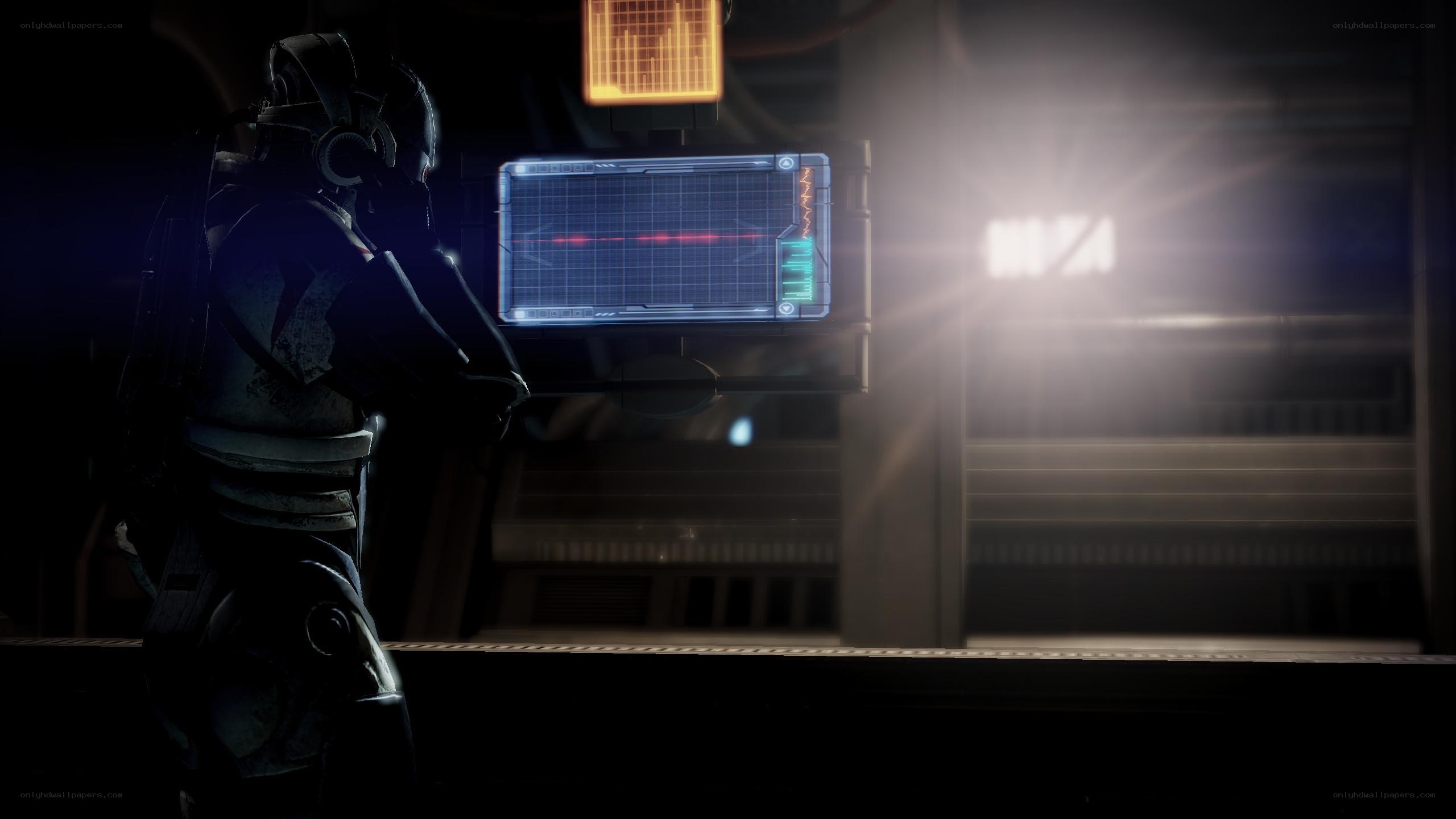 soldier in a dark room