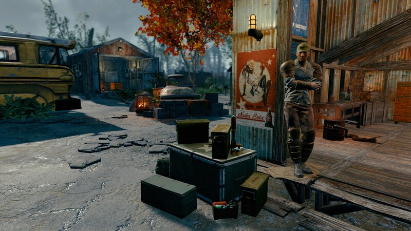 Soldier in a Junkyard