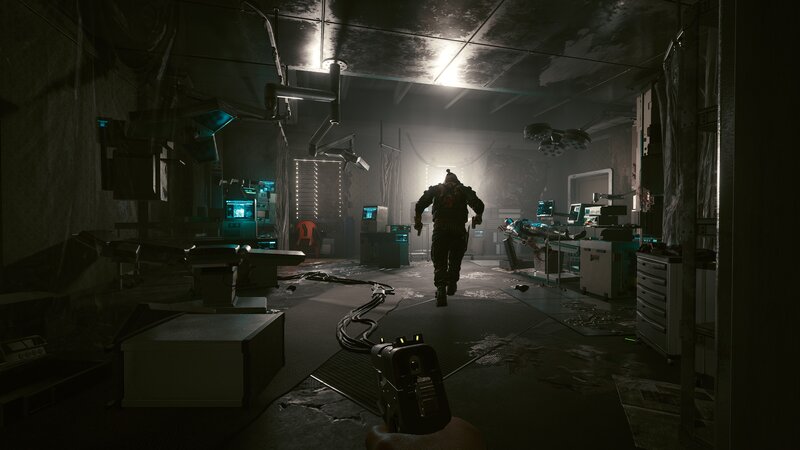 Soldier in a Medical Bay