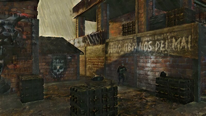 Soldier in Alley