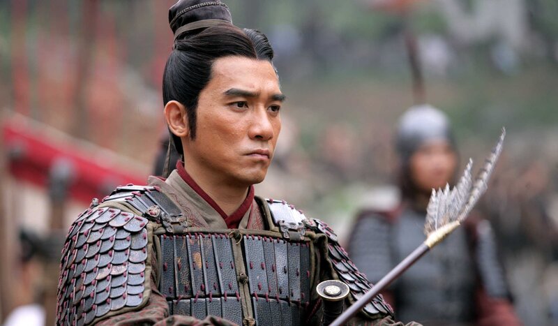 soldier in ancient armor