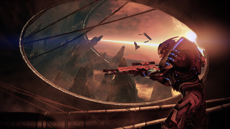 Soldier in Armor Aiming