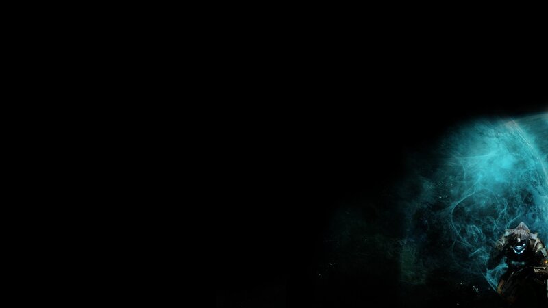 Soldier in Armor — Black, Dramatic, Night, Digital Art, Planet, Energy Field