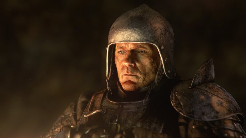 Soldier in Armor — Brown, Dramatic, 3d Render