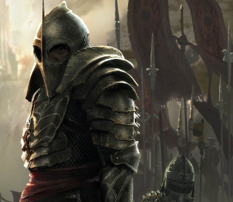 Soldier in Armor