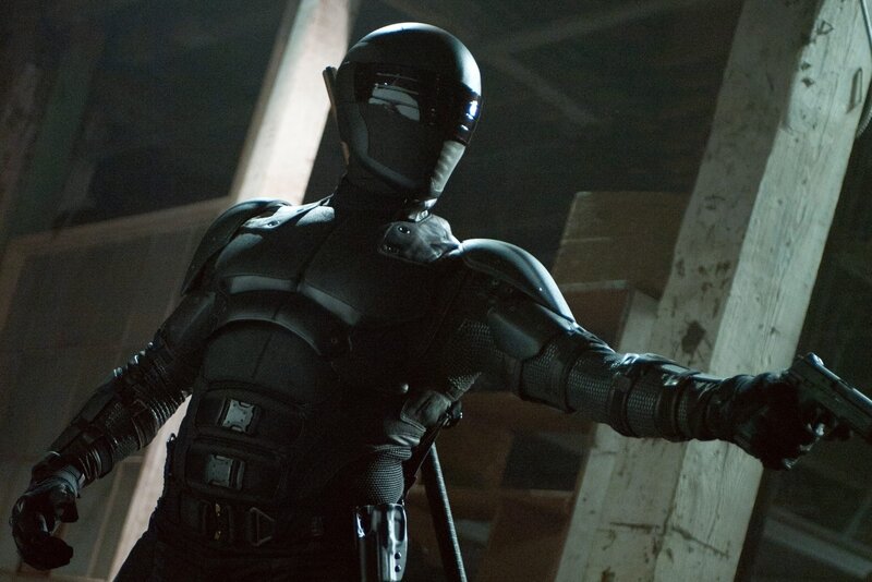 soldier in black tactical gear